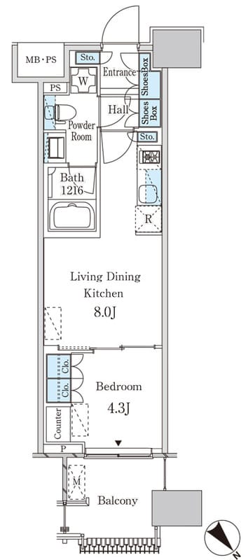レガシス中目黒 611