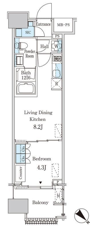 レガシス中目黒 910