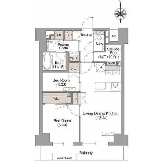 ヴェール・クレール武蔵小杉 304
