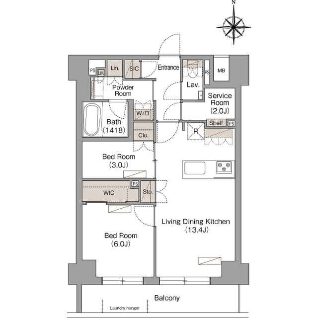ヴェール・クレール武蔵小杉 406