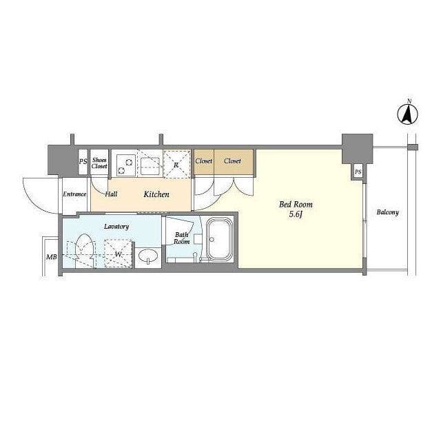 ARKMARK西小山 302 間取り図