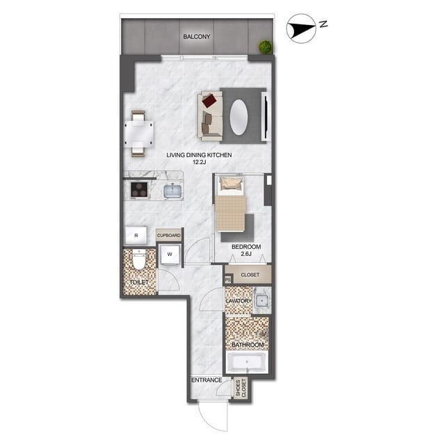 アルファコート亀戸2 302