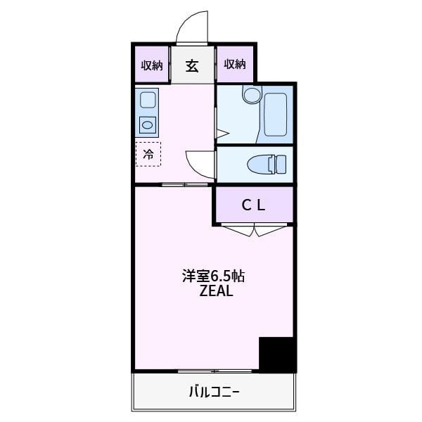 YOKEⅡ 301 間取り図
