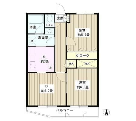 メゾンドボヌール梅島 203