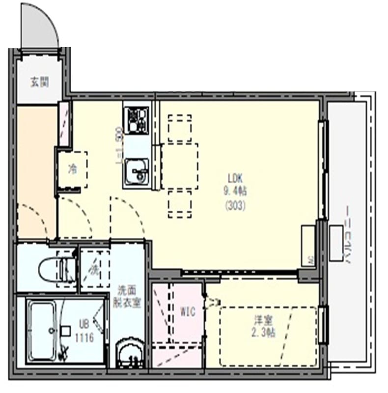 リディアコート南流山Ⅰ 303