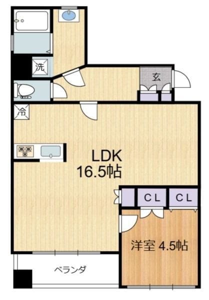 グランドメゾン阿佐谷 402 間取り図