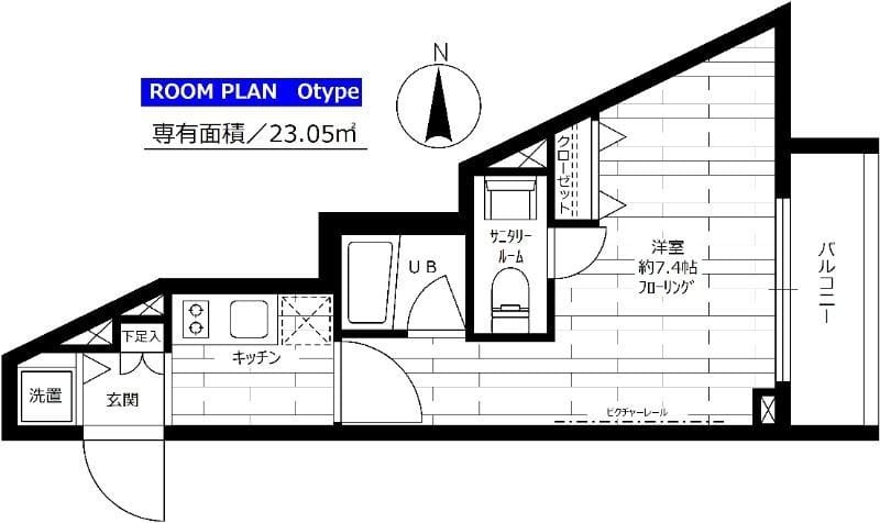 ステージファースト西大井一番館 105