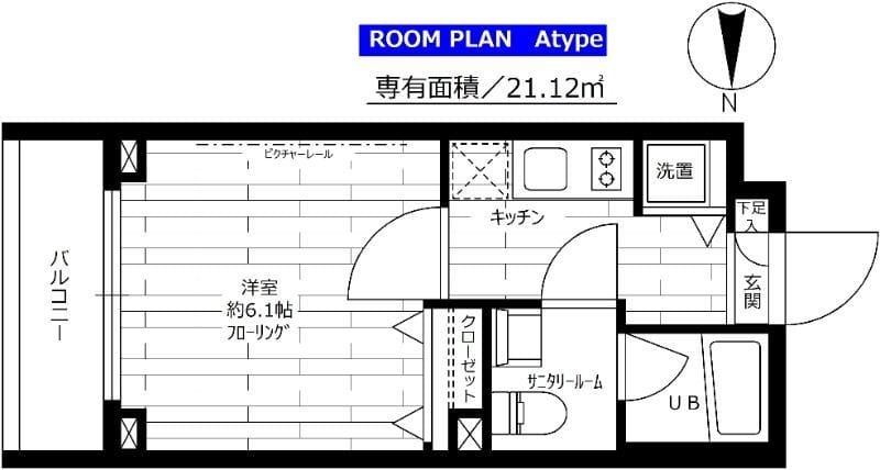 ステージファースト西大井一番館 310 間取り図