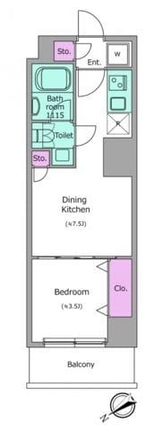 クレヴィアリグゼ中野新井薬師 0202