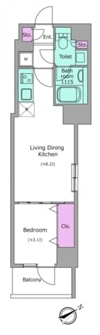 クレヴィアリグゼ中野新井薬師 0207