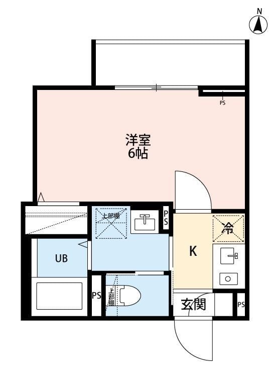 ブルージュ大田六郷(ブルージュオオタロクゴウ) 101 間取り図