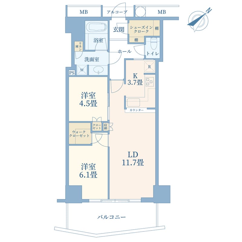 キャピタルマークタワー 1711