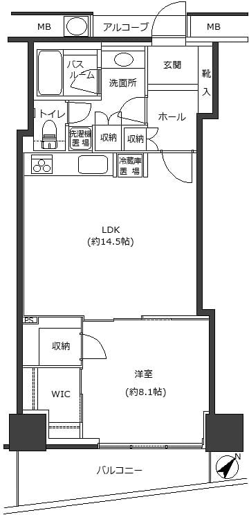 キャピタルマークタワー 612