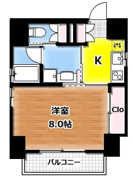 ドミール文京小石川 402 間取り図