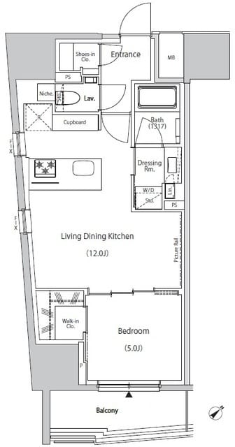 ザ・パークハビオ市ヶ谷ウエスト 1103