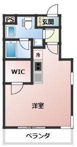 ライフゾーン梶ヶ谷Ⅵ 401 間取り図