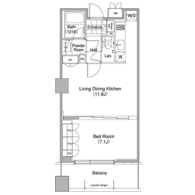 コンフォリア東池袋WEST 1307