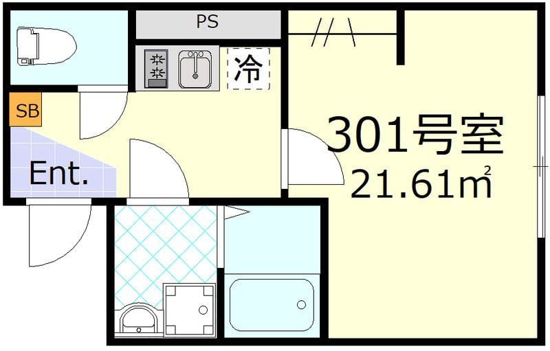 ワンネス西品川 301
