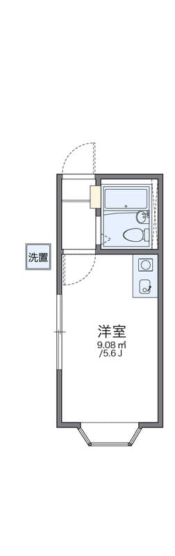 レオパレスTOSA 101 間取り図