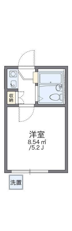 レオパレスTOSA 103 間取り図
