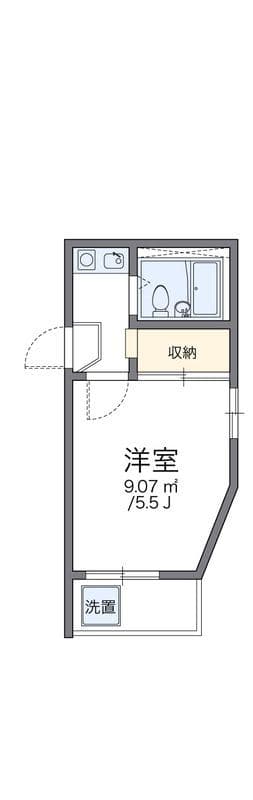 レオパレスTOSA 205 間取り図