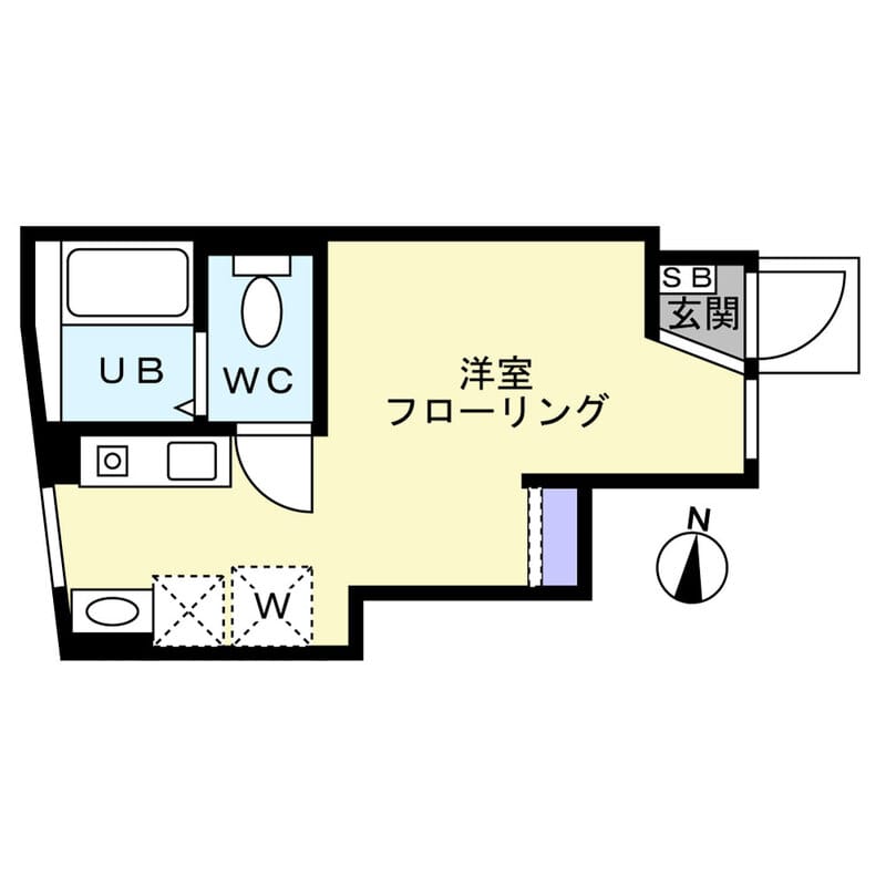 ガーデン自由が丘テラス 1003 間取り図