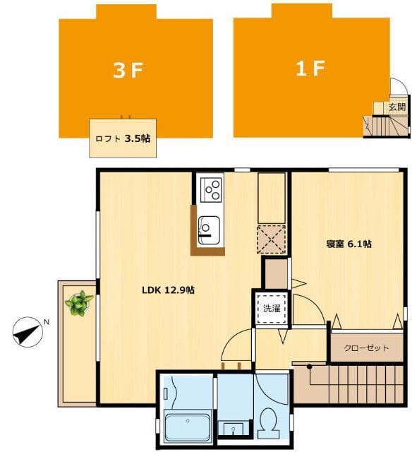 Courtyard Kitamagome 201