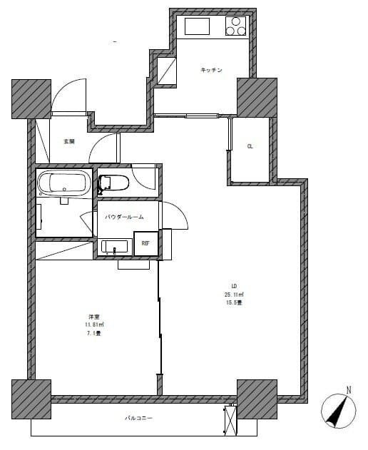 エルスタンザ白金 1001