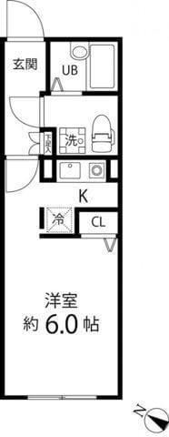 Branche目黒 302 間取り図