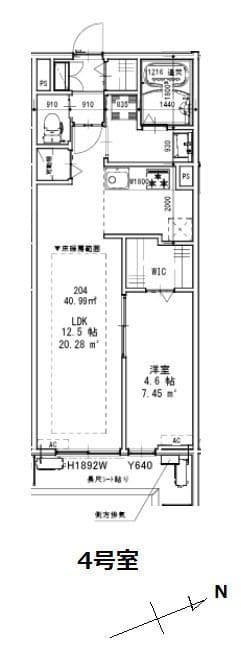 ピースコート登戸Ⅳ 204