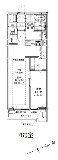 ピースコート登戸Ⅳ 204