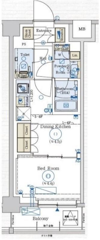 ジェノヴィア赤羽 507