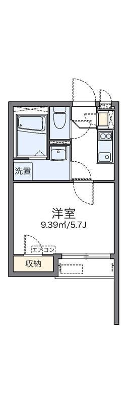 レオネクストグランツ ハイツⅡ 202 間取り図