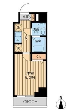 ドゥーエ東陽町 0703 間取り図