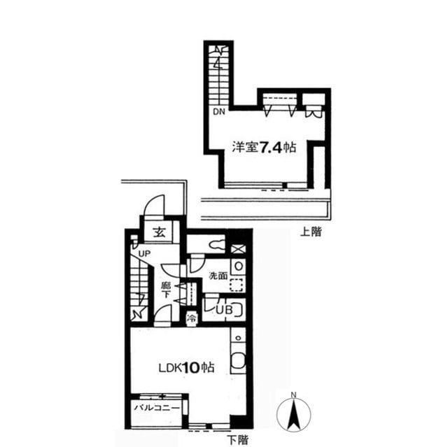 コーレックス自由ヶ丘 0304 間取り図