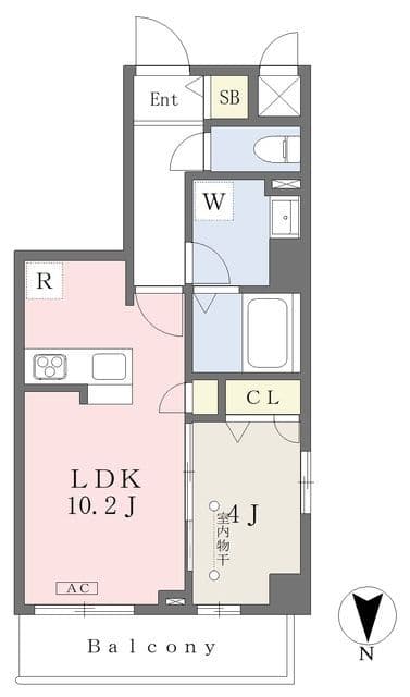 パーク・ドゥエル 301 間取り図