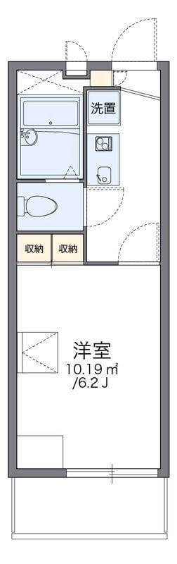 レオパレスSAKURA 106 間取り図