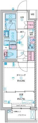 GENOVIA竹ノ塚(ジェノヴィア竹ノ塚) 220 間取り図