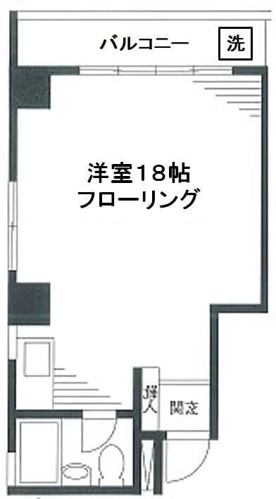 目白大和田マンション 304 間取り図