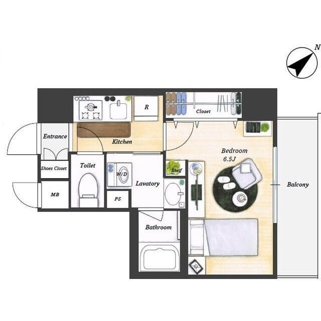 ミレドゥーエ門前仲町 402