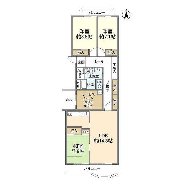 ハウス上野毛 202