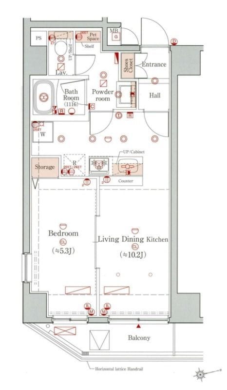 プレール・ドゥーク浅草Ⅳ 205