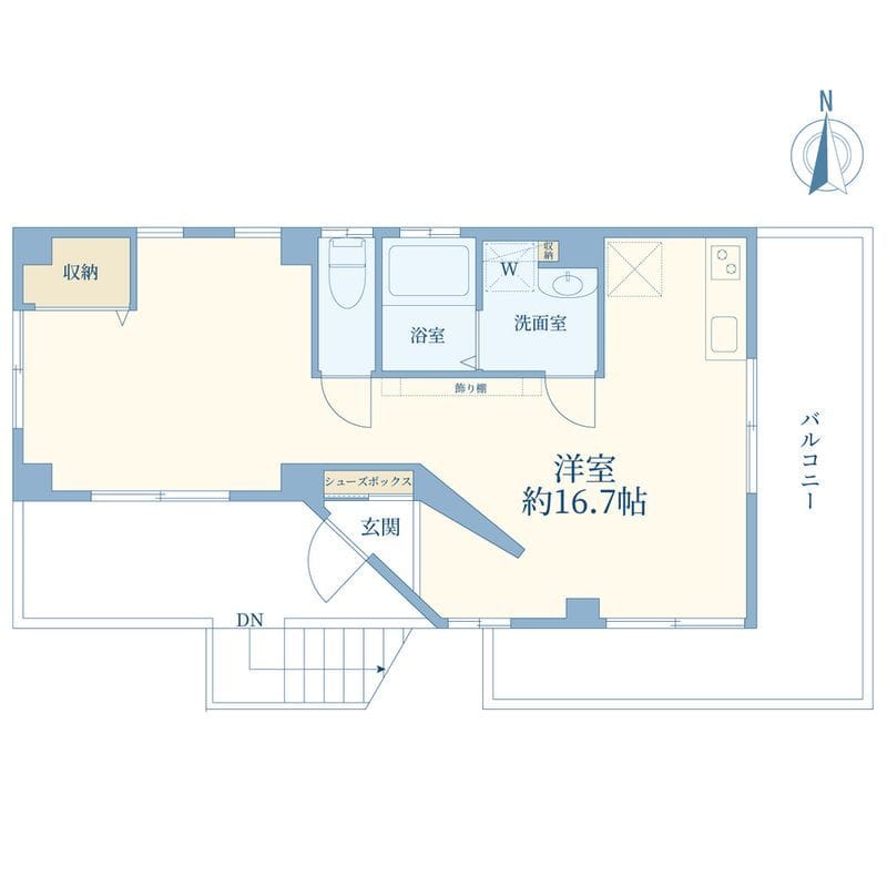タナハウス 301 間取り図