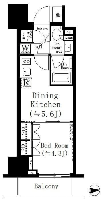 ルフォンプログレ文京湯島 1002