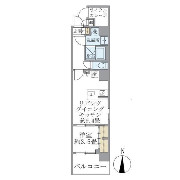 D’s VARIE三ノ輪レジデンス 302