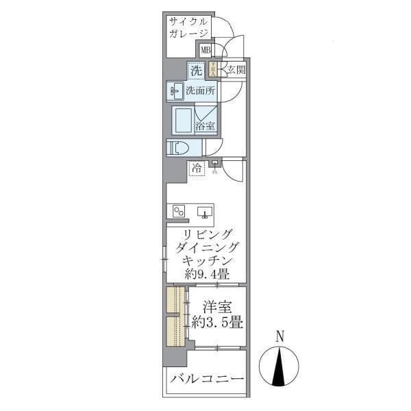 D’s VARIE三ノ輪レジデンス 401
