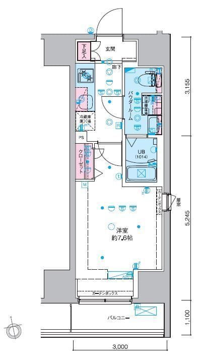 ジェノヴィア南砂町スカイガーデン 1401