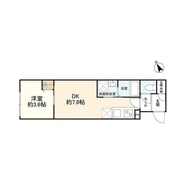 ウェルスクエアイズム世田谷用賀 301 間取り図