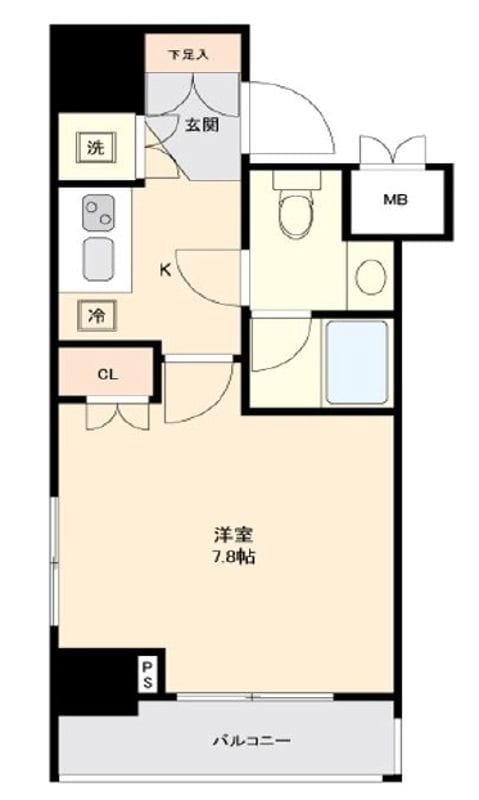セジョリ目黒 1001 間取り図