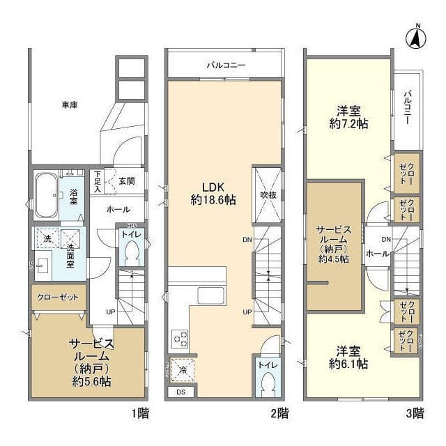 Kolet行徳西#04 24万円/入力なし/なし 間取り図